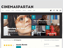 Tablet Screenshot of cinemaspartan.com